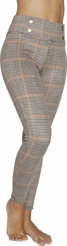 Ysabel Mora Legging Fantasie Push Up Classy | Bruin / Beige | S