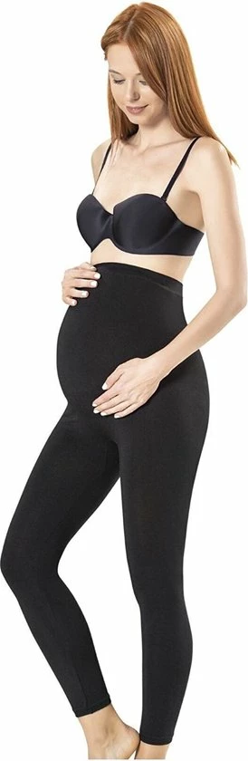Merkloos Lucas&Olivia- Zwangerschapslegging- Bamboe- Zwart Maat L-XL 3 Merkloos Lucas&Olivia- Zwangerschapslegging- Bamboe- Zwart Maat L-XL