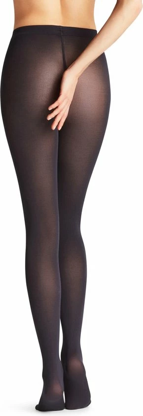 FALKE Cotton Touch Dik Winter Comfortabel Zacht Zonder Motief Elegant Mat Fijn Effen Warm Ondoorzichtig Blauw Dames Panty - Maat XL 7 FALKE Cotton Touch Dik Winter Comfortabel Zacht Zonder Motief Elegant Mat Fijn Effen Warm Ondoorzichtig Blauw Dames Panty - Maat XL - Afbeelding 5