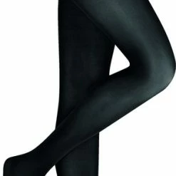 Kunert Satin Look 40 Panty - Zwart - Maat 38-40