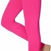 Dames Party Leggings 200 Denier | Fluor Rose | Maat S/M | Gekleurde Legging | Neon Legging | Dames Legging | Carnaval | Feeskleding | Apollo -Exporteren beenmode winkel 304x840 1