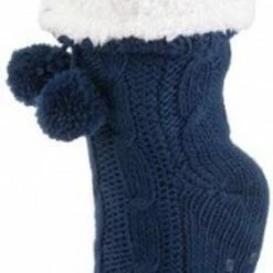 Apollo - Huissokken - AntiSlip - Donkerblauwe - Unisex - Maat 37-42