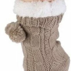 Apollo Beige Huissokken Voor Dames 37-42