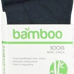 Apollo Bamboe 3P Sokken - Marine - Maat 39-42