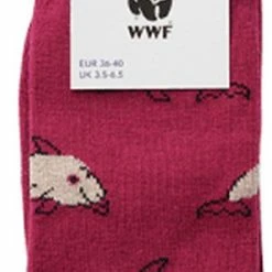 Healthy Seas Socks WWF X HSS Dames Sok Beluga -Exporteren beenmode winkel 329x840