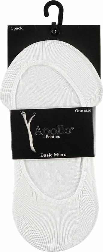 Apollo 10P Kousenvoetje Wit - Maat 36-41 4 Apollo 10P Kousenvoetje Wit - Maat 36-41 - Afbeelding 2