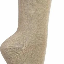 SOCKS4FUN Bamboe Sokken - 3 Paar - Beige - Normale Schachtlengte - Maat 38/38