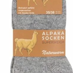 Merkloos WARME WOLLEN SOKKEN MET ALPACAWOL | MAAT 39-42 | 2 PAAR -Exporteren beenmode winkel 357x840 1