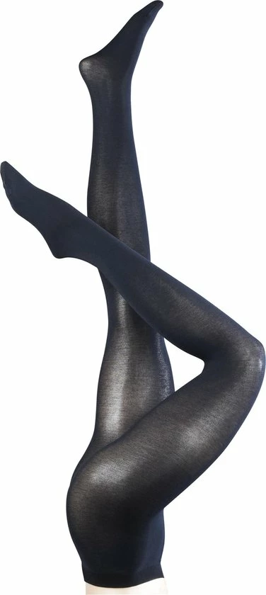 FALKE Cotton Touch Dik Winter Comfortabel Zacht Zonder Motief Elegant Mat Fijn Effen Warm Ondoorzichtig Blauw Dames Panty - Maat XL 3 FALKE Cotton Touch Dik Winter Comfortabel Zacht Zonder Motief Elegant Mat Fijn Effen Warm Ondoorzichtig Blauw Dames Panty - Maat XL