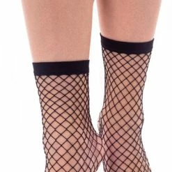 Annes Styling 2 Pack Annes Visnet Pantysokken Calzino Rete, One Size, Zwart En Beige -Exporteren beenmode winkel 387x840