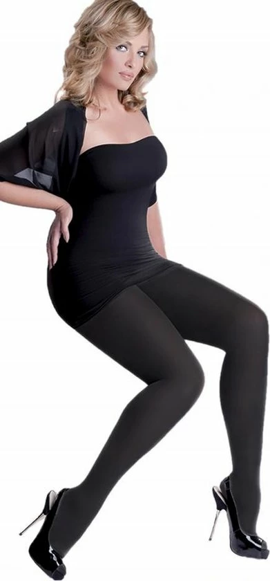 Gabriella Microfiber Size + Panty 60DEN, Zwarte Ondoorzichtige Panty Van Microfiber, Maat XXL (6) 5 Gabriella Microfiber Size + Panty 60DEN, Zwarte Ondoorzichtige Panty Van Microfiber, Maat XXL (6) - Afbeelding 3