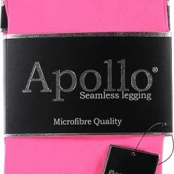 Dames Party Leggings 200 Denier | Fluor Rose | Maat S/M | Gekleurde Legging | Neon Legging | Dames Legging | Carnaval | Feeskleding | Apollo -Exporteren beenmode winkel 409x840 1