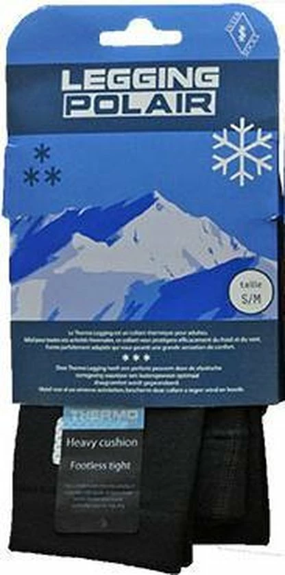 Inter Socks Thermo Ondergoed - LEGGING - Dames - Zwart - L / XL - 2 PAAR - SKI - FLEECE PANTY 3 Inter Socks Thermo Ondergoed - LEGGING - Dames - Zwart - L / XL - 2 PAAR - SKI - FLEECE PANTY