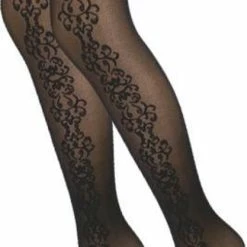 Bonanza Panty - Versailles - Zwart - Maat L (42-44)