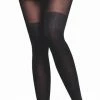 PENTI | Over Knee 60 DEN Panty ZWART | Maat S/M -Exporteren beenmode winkel 420x840 1