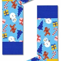 Happy Socks Giftbox 4P Sokken Holiday Time Multi - 36-40 -Exporteren beenmode winkel 424x840 3