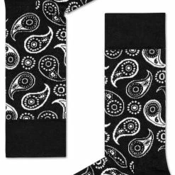 Happy Socks - Gift Box 4-pack Sokken Optic Zwart / Wit / Grijs - 36-40 -Exporteren beenmode winkel 427x840