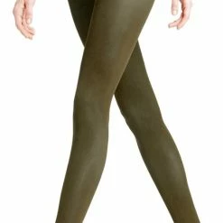 FALKE Pure Matt 50 DEN Dames Panty - Groen - Maat M-L -Exporteren beenmode winkel 434x840 1