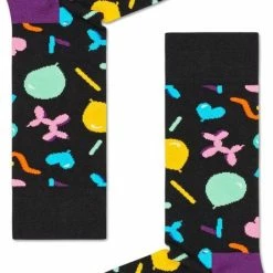 Happy Socks Sokken Balloon Animal Zwart | Maat 41-46 -Exporteren beenmode winkel 445x840 2
