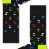 Happy Socks Palm - Sokken Dames - Zwart - Maat 36-40 -Exporteren beenmode winkel 453x840 3