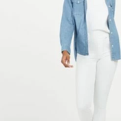 Spanx Ankle Skinny Jeans | Wit 21 Spanx Ankle Skinny Jeans | Wit -Exporteren beenmode winkel 460x840 1