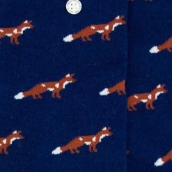 Alfredo Gonzales Sokken Foxy Socks Blauw Maat:M -Exporteren beenmode winkel 462x840 2