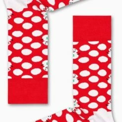Happy Socks Big Dot Snowman Sock - Maat 36-40