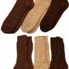 Apollo Noorse Wollen Sokken 6 Paar Bruin Assorti Maat 39/42 -Exporteren beenmode winkel 465x840 3