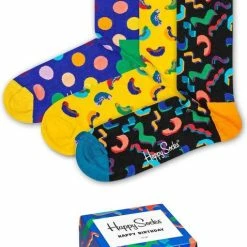 Happy Socks Happy Birthday Giftbox - Maat 36-40 -Exporteren beenmode winkel 478x840 1