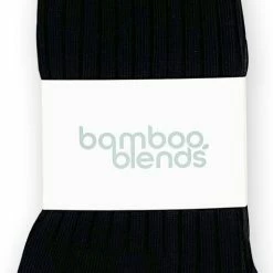 Bamboo Blends Bamboe Sokken - Silky - Maat 41-44 - 6 Paar - Zwart -Exporteren beenmode winkel 484x840