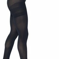 Bonnie Doon Curvy Line Dames Panty 40 Denier Maat 52/54 4XL Donker Blauw - Plus Size Panty - Lycra Xceptionelle - Maatje Meer Panty - Zeer Chique En Comfortabel - Hoge Rekbaarheid - Grote Maten - Extra Comfort - Donkerblauw - Navy - BP051982.6