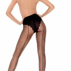 Hunkemöller Dames Accessoires Panty Classic - Zwart - Maat S/M -Exporteren beenmode winkel 498x840 1