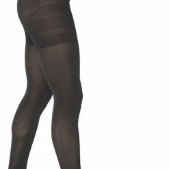 Bonnie Doon Curvy Line Dames Panty 40 Denier Maat 48/50 3XL Donker Grijs - Plus Size Panty - Lycra Xceptionelle - Maatje Meer Panty - Zeer Chique En Comfortabel - Hoge Rekbaarheid - Grote Maten - Extra Comfort - Donkergrijs - Dark Grey - BP051982.9