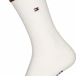 Tommy Hilfiger Iconic Sport Socks (2-pack) - Heren Sportsokken Katoen - Wit - Maat: 43-46