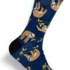 Merkloos JustSockIt Luiaard Sokken - Sokken - Leuke Sokken - Vrolijke Sokken - Dieren Sokken