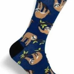 Merkloos JustSockIt Luiaard Sokken - Sokken - Leuke Sokken - Vrolijke Sokken - Dieren Sokken