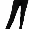 Merkloos Thermo Legging- Winter Legging- Warme Legging 516- Zwart - Maat M -Exporteren beenmode winkel 527x840 1