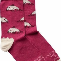 Healthy Seas Socks WWF X HSS Dames Sok Beluga -Exporteren beenmode winkel 531x840