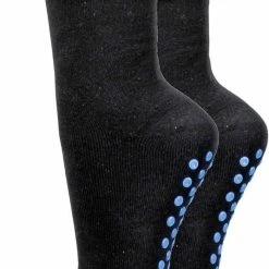 Topsocks Antislip Huissokken Comfort Kleur: Zwart Maat: 35-38