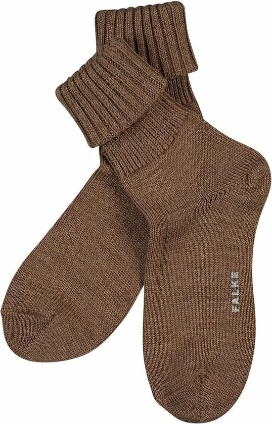 FALKE Striggings Rib Zacht Zonder Motief Met Rib Winter Warm Ondoorzichtig Dik Mid-rise Merinowol Bruin Dames Sokken - Maat 35-38 4 FALKE Striggings Rib Zacht Zonder Motief Met Rib Winter Warm Ondoorzichtig Dik Mid-rise Merinowol Bruin Dames Sokken - Maat 35-38 - Afbeelding 2