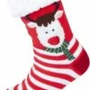 HomeSocks Antislip Kerstsokken Met Rudolf Rendier -Exporteren beenmode winkel 541x840 1