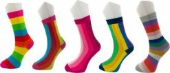Merkloos SocksWorld-Sokken-Gift-Box-Regenboog -Exporteren beenmode winkel 550x236