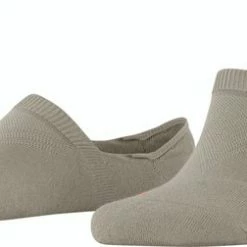 FALKE Cool Kick Invisible Voering Sokken Onzichtbaar Zonder Motief High Cut Met Pluche Zool Ademend Sneldrogend Beige Unisex Kousenvoetje - Maat 39-41