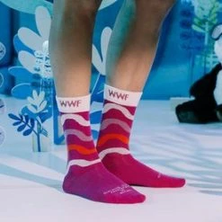 Healthy Seas Socks WWF X HSS Dames Sok Orca -Exporteren beenmode winkel 550x275