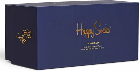 Happy Socks XSED15-0200 7-Pack 7 Days Socks Gift Set Q1-22 6 Happy Socks XSED15-0200 7-Pack 7 Days Socks Gift Set Q1-22 - Afbeelding 4