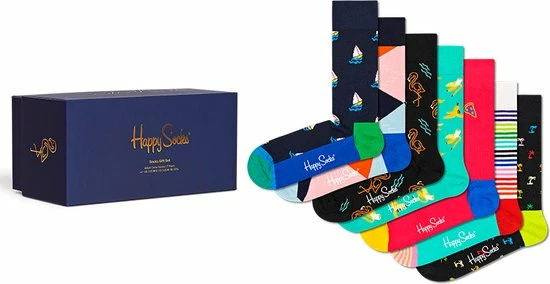 Happy Socks XSED15-0200 7-Pack 7 Days Socks Gift Set Q1-22 3 Happy Socks XSED15-0200 7-Pack 7 Days Socks Gift Set Q1-22