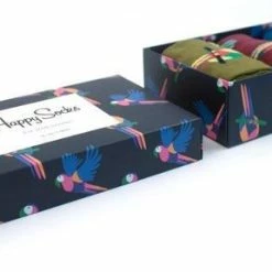 Happy Socks - Special - Parrot - Giftbox - Maat 36-40 -Exporteren beenmode winkel 550x288