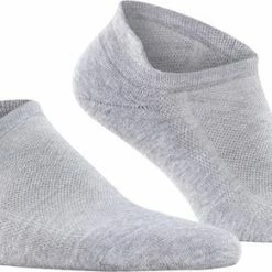 FALKE Cool Kick Sneaker Sneakersokken Versterkte Sneaker Sokken Heren Dames Zonder Motief Met Pluche Zool En Hielband Ademend Sneldrogend Grijs Unisex Sokken - Maat 39-41 -Exporteren beenmode winkel 550x291