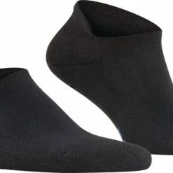 FALKE Cool Kick Sneaker Sneakersokken Versterkte Sneaker Sokken Heren Dames Zonder Motief Met Pluche Zool En Hielband Ademend Sneldrogend Zwart Unisex Sokken - Maat 44-45 -Exporteren beenmode winkel 550x300