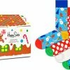 Happy Socks Giftbox 4P Sokken Holiday Time Multi - 36-40 -Exporteren beenmode winkel 550x308 2